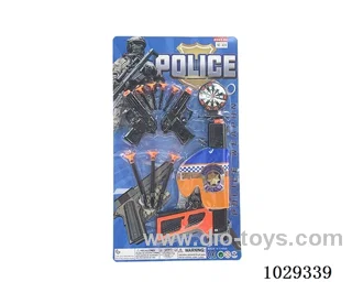 police set in blister card