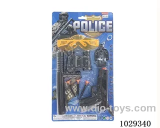police set in blister card