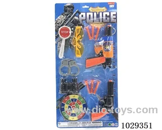 police set in blister card