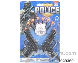 police set in blister card