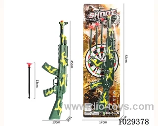 Soft bullet gun set in blister card
