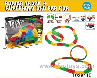 variable track with car in color box