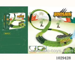Dinosaur mutant rail car in color box