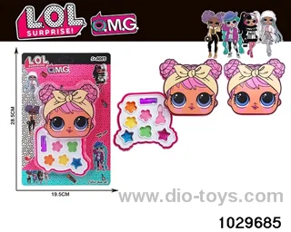 make-up toys in lister with insert