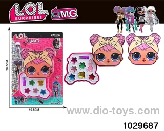 make-up toys in lister with insert