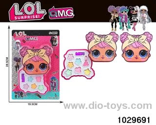 make-up toys in lister with insert