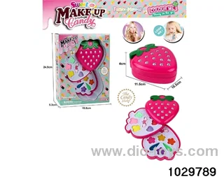 make-up toys in window box