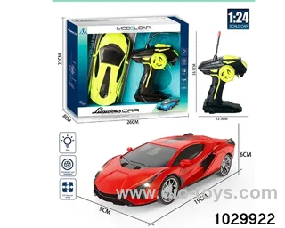 1:24 4 ch rc car with light，not include battery