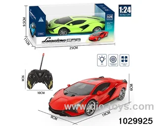 1:24 4 ch rc car with light，not include battery