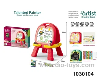 Multifunctional drawing board in color box