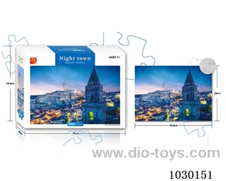 500PCS  Puzzle toy in color box