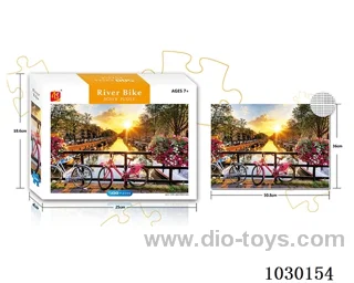 500PCS  Puzzle toy in color box