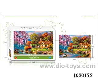 1000PCS  Puzzle toy in color box