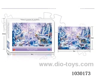 1000PCS  Puzzle toy in color box