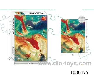 1000PCS  Puzzle toy in color box