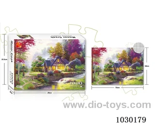 1000PCS  Puzzle toy in color box