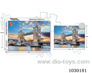 1000PCS  Puzzle toy in color box