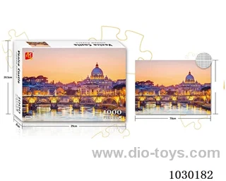 1000PCS  Puzzle toy in color box