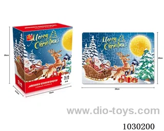 54PCS  Puzzle toy in color box