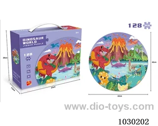 128PCS  Puzzle toy in color box