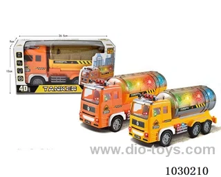 4D electric universal car with light& music 2 color mixed loading without battery