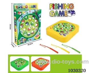 Electric fishing toy 3 color mixed loading in window box