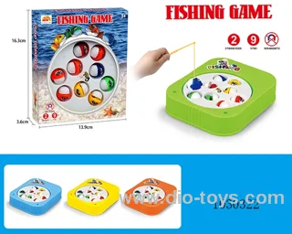 Electric fishing toy 4 color mixed loading in window box