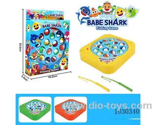 Electric fishing toy 3 color mixed loading in window box