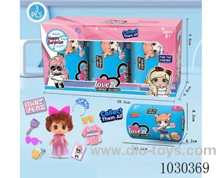 doll set in Display box