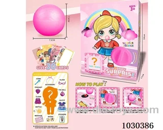 doll set in color box