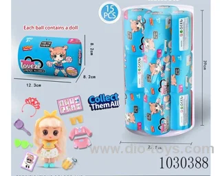 doll set in Barrel