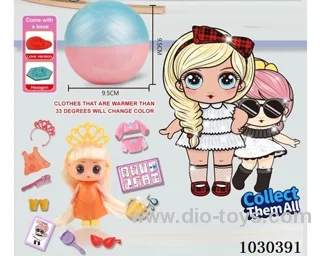doll set in Barrel