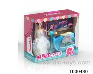 doll + motorcycle  in Gilf box