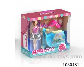 doll + motorcycle  in Gilf box