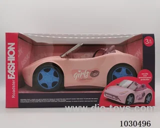 doll &car in Window box