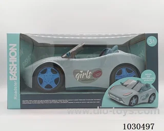 doll &car in Window box