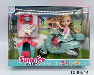 doll set in Window box