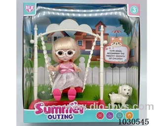 doll set in Window box