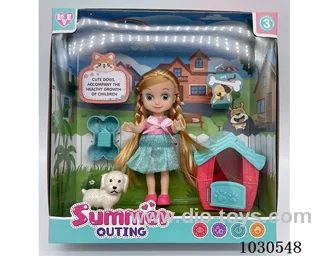 doll set in Window box