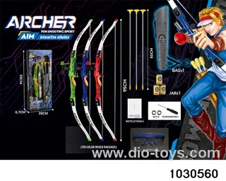 1:1.5 simulation bow and arrow in color box