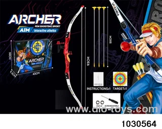 1:1.5 simulation bow and arrow in color box