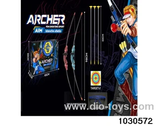 1:1.5 simulation bow and arrow in color box