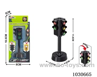 Sound and light traffic lights include battery