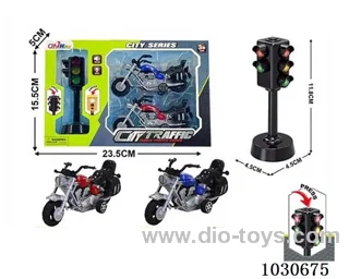Sound and light traffic lights &car include battery