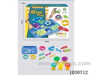 color mud set in color box