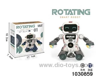 Electric light and music robot in color box