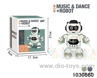 B/O robot W L/M not included battery 2 colors mixed