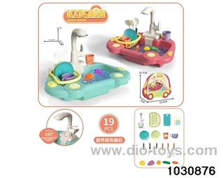 Electric wash basin in paper card
