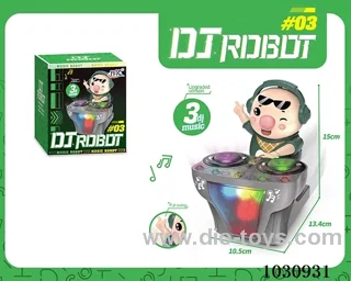 Electric Robot with universal&light&musci in color box