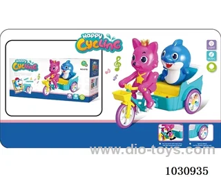 Electric toys with light&music in color  box